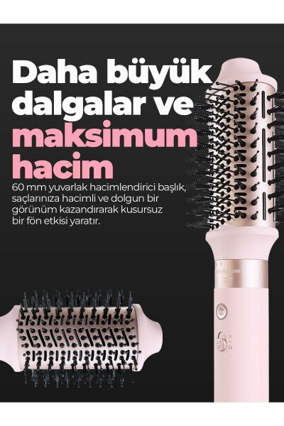 PİRANTECH KS-611 AIRWRAP SAÇ ŞEKİLLENDİRME ve KURUTMA SETİ