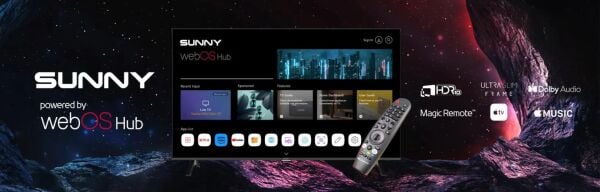 SUNNY SN50QMN252-0276 SMART webOS 126 EKRAN UHD QLED TELEVİZYON