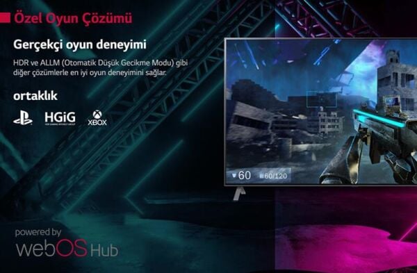 SUNNY SN50QMN252-0276 SMART webOS 126 EKRAN UHD QLED TELEVİZYON