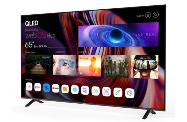SUNNY SN65QMN252-0276 SMART webOS 164 EKRAN UHD QLED TELEVİZYON