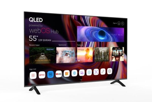 SUNNY SN55QMN252-0276 SMART webOS 139 EKRAN UHD QLED TELEVİZYON