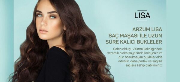 ARZUM AR5027 LISA SAÇ MAŞASI Black (Siyah)