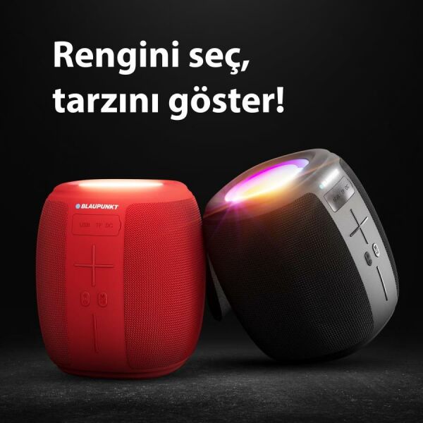 BLAUPUNKT LS160 BLUETOOTH SPEAKER Red (Kırmızı)