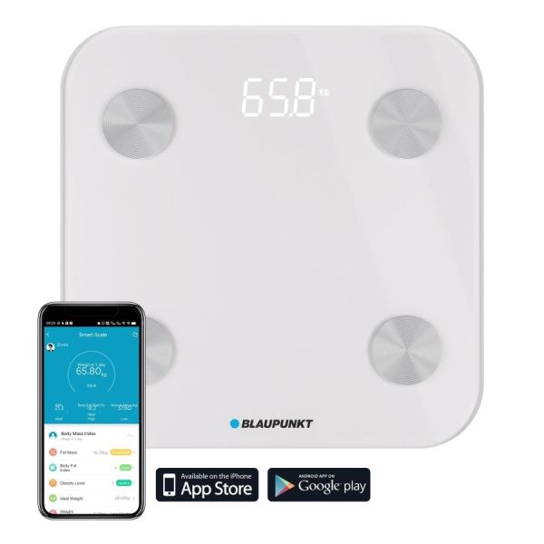 BLAUPUNKT SW500 Body Master Akıllı Dijital BASKÜL White (Beyaz)